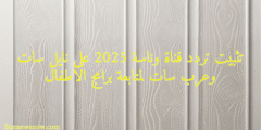 تثبيت تردد قناة وناسة 2025 على نايل سات وعرب سات لمتابعة برامج الاطفال