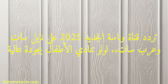 تردد قناة وناسة الجديد 2025 على نايل سات وعرب سات.. لولو تنادي الأطفال بجودة عالية