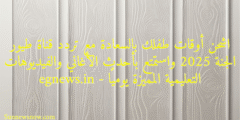 اشحن أوقات طفلك بالسعادة مع تردد قناة طيور الجنة 2025 واستمتع بأحدث الأغاني والفيديوهات التعليمية المميزة يوميًا – egnews.in