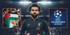 محمد صلاح وقميص فلسطين: لماذا تجنب “الفرعون المصري” التوقيع؟ حقيقة لوائح اليويفا.